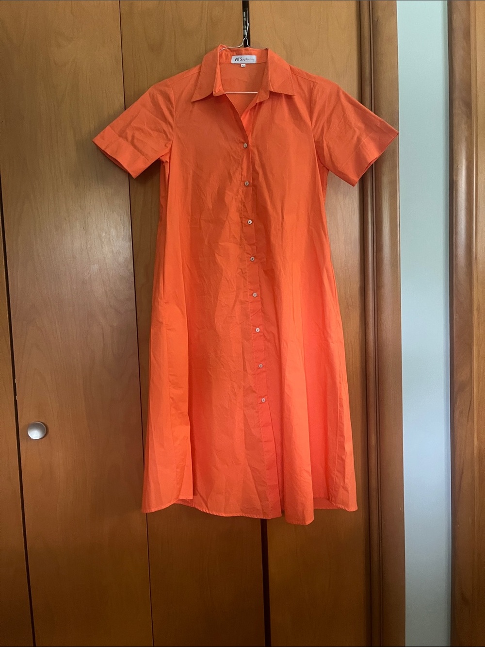 VLT’s by Valentina’s 100% cotton shirt dress